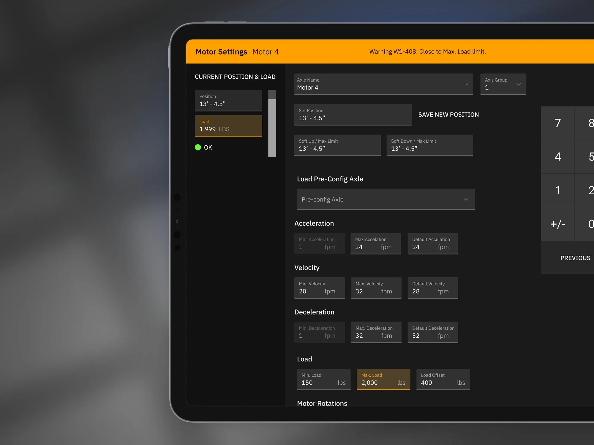 Stage Automation App: Dark Mode Material Design - Image 3